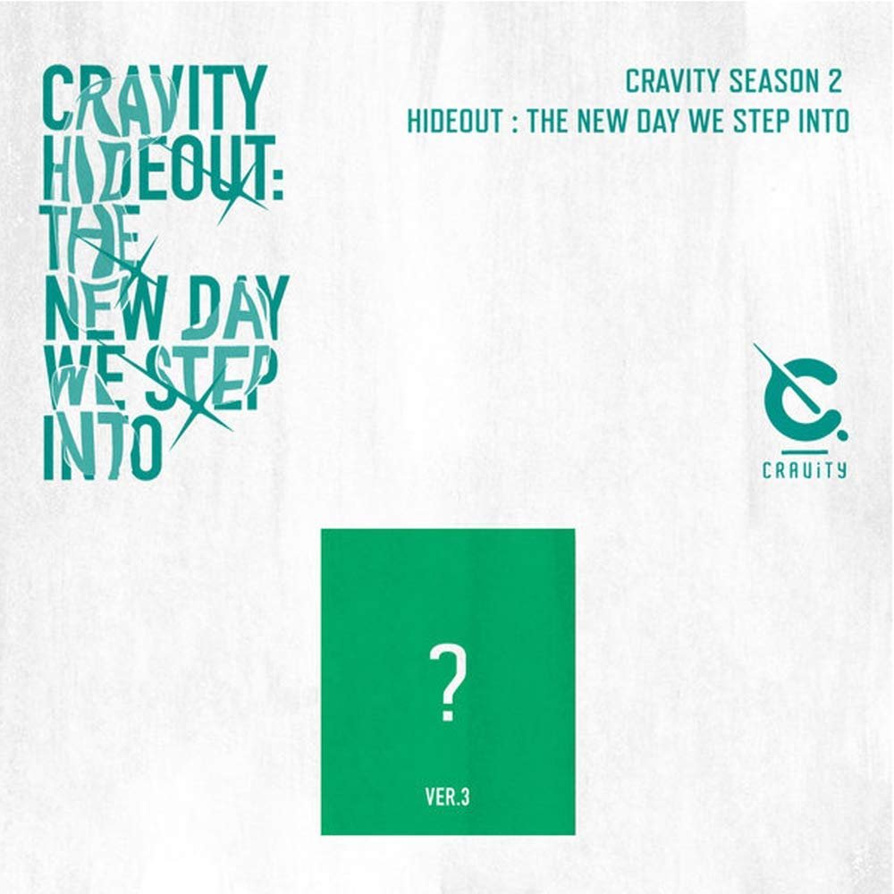 Cravity 'Season2. [Hideout: The New Day We Step Into]' Version.3 CD+1p Poster+PhotoBook+1p PhotoCard+1p Unit Polaroid+1p Sticker+Message PhtotoCard SET+Tracking Kpop Sealed