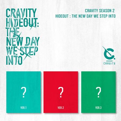Cravity 'Season2. [Hideout: The New Day We Step Into]' 3 Version SET CD+1p Poster+PhotoBook+1p PhotoCard+1p Unit Polaroid+1p Sticker+Message PhtotoCard SET+Tracking Kpop Sealed