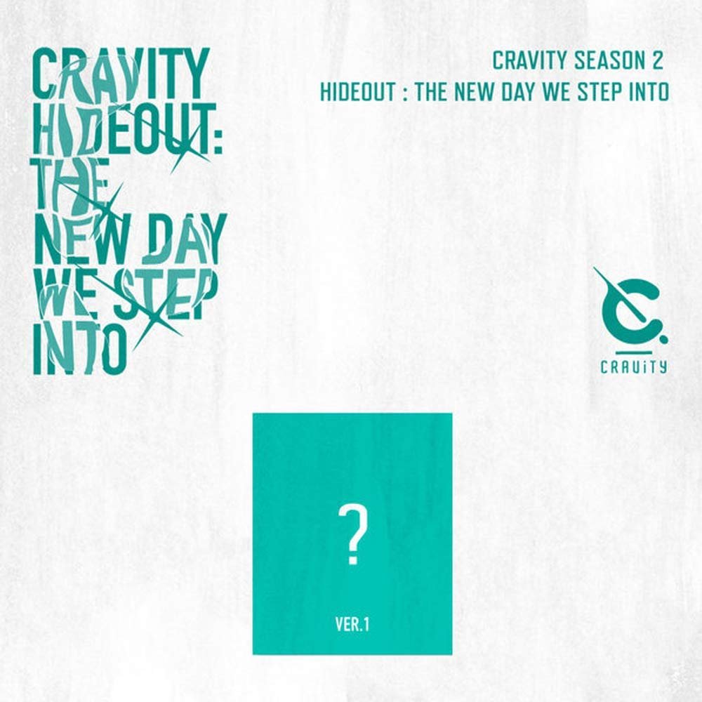 Cravity 'Season2. [Hideout: The New Day We Step Into]' Version.1 CD+1p Poster+PhotoBook+1p PhotoCard+1p Unit Polaroid+1p Sticker+Message PhtotoCard SET+Tracking Kpop Sealed