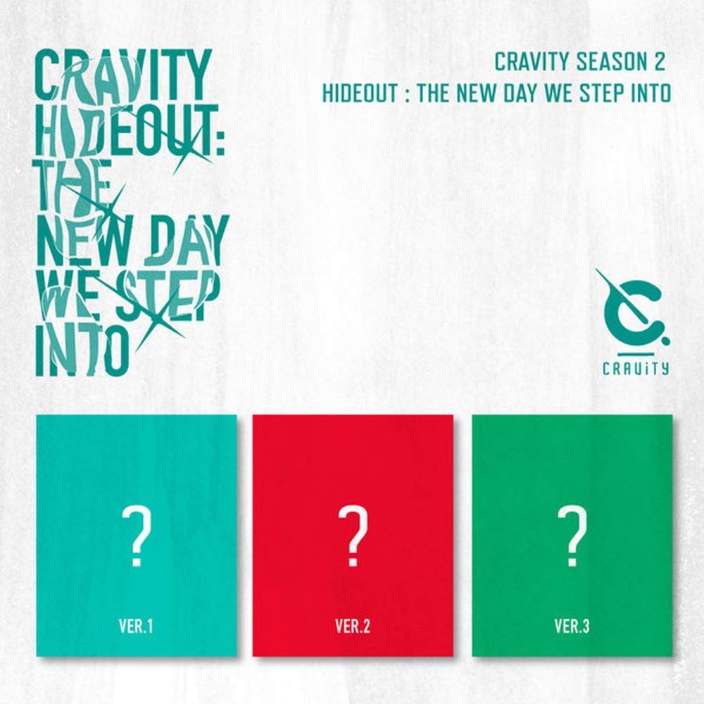 Cravity 'Season2. [Hideout: The New Day We Step Into]' 3 Version SET CD+PhotoBook+1p PhotoCard+1p Unit Polaroid+1p Sticker+Message PhtotoCard SET+Tracking Kpop Sealed