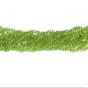 Green Peridot 4.5mm Smooth Rondelles 13" Bead Strand view 3