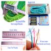 50 Yards 2mm High Elasticity Cord Round Beading Thread Strings Nylon Rope Elastic Band for DIY Masks Jewelry Making Gift Wrapping Hair Accessories Sewing Crafts Supplies (Khaki) view 2