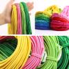 50 Yards 2mm High Elasticity Cord Round Beading Thread Strings Nylon Rope Elastic Band for DIY Masks Jewelry Making Gift Wrapping Hair Accessories Sewing Crafts Supplies (Khaki) view 4