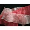 1pc 6.5cm Chiffon Pleated White Lace Trimming DIY Apparel Sewing & Fabric Lace Tape Black Pink Blue Green Red Purple Lace Ribbons (Color : WHITE) view 4