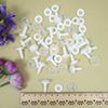 TOAOB 20 Set 15mm Doll Joints for Amigurumis Crochet White Movable Plastic Animals Safety Joints for Crochet Accessories Stuffed Animals Crafts Puppets Limbs and Arm Leg Neck Joints Doll Making view 4