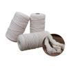 Macrame Cotton Cord 4mm X 109 Yards, Natural Beige Twine String Cotton Rope Craft Cord for DIY Crafts Knitting Wall Hanging, Plant Hangers, Pet Toys, Decorative Projects (4mm X 109 Yards) view 2