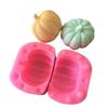 Halloween 3D Pumpkin Silicone DIY Mold Candle Cake Fondant Molds Ice Cube Chocolate Candy Mould Cookie Baking Tools Art Craft DUO ER view 2