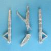 DH Vampire Metal Landing Gear for Trumpeter (1/48 Model kit Accessory) view 1