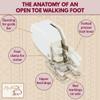 Madam Sew Open Toe Walking Foot for Quilting and Sewing Through Multiple Layers & Match Prints | Walking Foot Sewing Machine for Low-Shank Sewing Machines | Brother, Singer, Janome, Babylock & More view 2