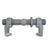 Mytee Products SEA Rail Shipping Container Bridge Fittings Clamp- 380 mm Clamp. view 1