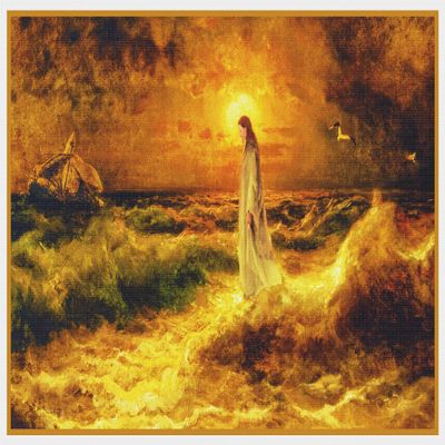 Orenco Originals Jesus Christ Walking Water Russian Von KleverCounted Cross Stitch Pattern