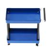 VGEBY Tools Trolley Kit, 2 Tier Tools Storage Trolley Mobile Workshop Garage Repair RC Accessories for 1/8 1/10 1/12 1/16 Scale Model Large Size(Blue) Hobby 1/16 Parts view 2