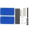 VGEBY Tools Trolley Kit, 2 Tier Tools Storage Trolley Mobile Workshop Garage Repair RC Accessories for 1/8 1/10 1/12 1/16 Scale Model Large Size(Blue) Hobby 1/16 Parts view 3