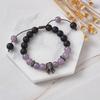 Fashewelry 10Pcs Cubic Zirconia King Crown Spacer Beads Black Solid Metal Loose Beads with CZ Black Micro Pave Setting Stones 12x10mm for Jewelry Making Hole: 1.5mm view 2