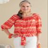 Butterick B6766E5 Misses' TOP, E5(14-16-18-20-22), White view 2