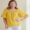 Butterick B6766E5 Misses' TOP, E5(14-16-18-20-22), White view 4
