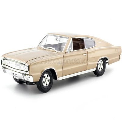 Road Signature 92638brnz 1-18 Scale 1966 Dodge Charger Bronze Metallic Diecast Model Car