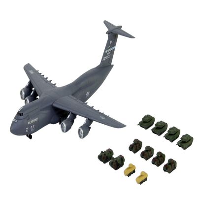 Pit Road 1/700 Skywave Series US Air Force Aircraft Set 3 Plastic Model S55: 2 C-5M Transport Machines, Decals, Assembly Required, Unpainted, 5 x 6 x 3 cm, Ages 96+, Unisex, Children