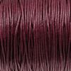 Burgundy Red 1mm Waxed Cotton Cord, 70 Meters, Macrame, Beading String view 2