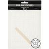 Decals - All Types of Media - White Alphabet - 2 Sheets view 2