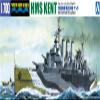 Aoshima 1/700 Scale British Heavy Cruiser Kent - Plastic Model Building Kit # 05673 view 2