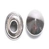 GoldStar Tool Round Dome Rivet for Garments and Crafts Metallic Button with Wire Back (Brass, 5MM (Set of 100)) view 1