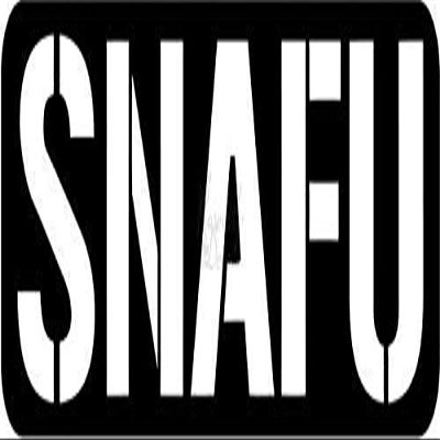 Roseville Decals Snafu Situation Normal All Fuk Up Vinyl Decal Sticker for Home Office Decor Vehicle Window Sign Size- [12 inch] / [30 cm] Wide Color- Matte White