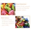 Choose Color Embroidery Thread Floss 1 5 10 30 50 100pcs Cross Stitch Threads, Friendship Bracelets Floss Crafts Floss - Pick Your own Colors (Black, 50pcs) view 4