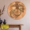 Stencil Stop Semper Fidelis Logo Stencil - Reusable for DIY Projects, Painting, Drawing, Crafts - 14 Mil Mylar Plastic (16.5 x 18 inches) view 4