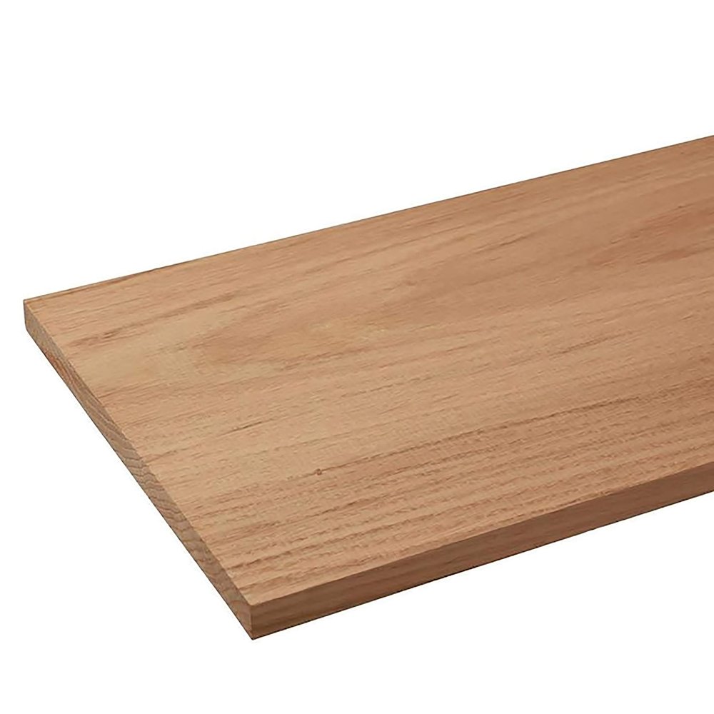 3/4 in. Thick X 7 in. X 24 in. Solid Oak Board (3 Pieces)