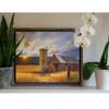 BARNWOODUSA | Rustic Barnwood Canvas Frame | For Oil Paintings & Wall Art | Natural Weathered Gray | 20" x 30" view 3