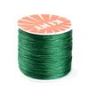 119 Yards 0.5mm Waxed Polyester Cord Thick Beading Braided Thread Bracelet Necklace Macrame String Wire for Jewelry Making Crafting Supplies (Green) view 1