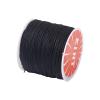 119 Yards 0.5mm Waxed Polyester Cord Black Thick Beading Braided Thread Bracelet Necklace Macrame String Wire for Jewelry Making Crafting Supplies view 2