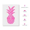 Sunglasses Pineapple Stencil - Hawaiian Stencil, Tropical Stencil, Pineapple Sunglasses, Fruit Stencil, Sunglasses Stencil view 2