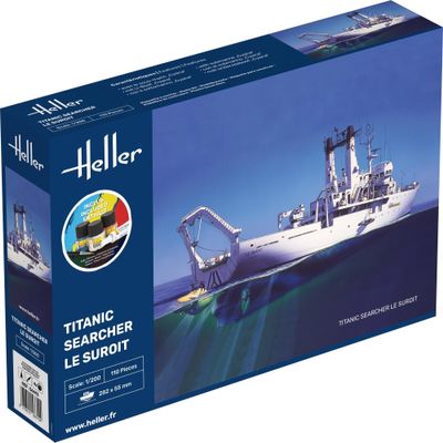 heller Titanic Searcher Le Suroit 1/200 56615 Model Boat