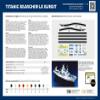 heller Titanic Searcher Le Suroit 1/200 56615 Model Boat view 4