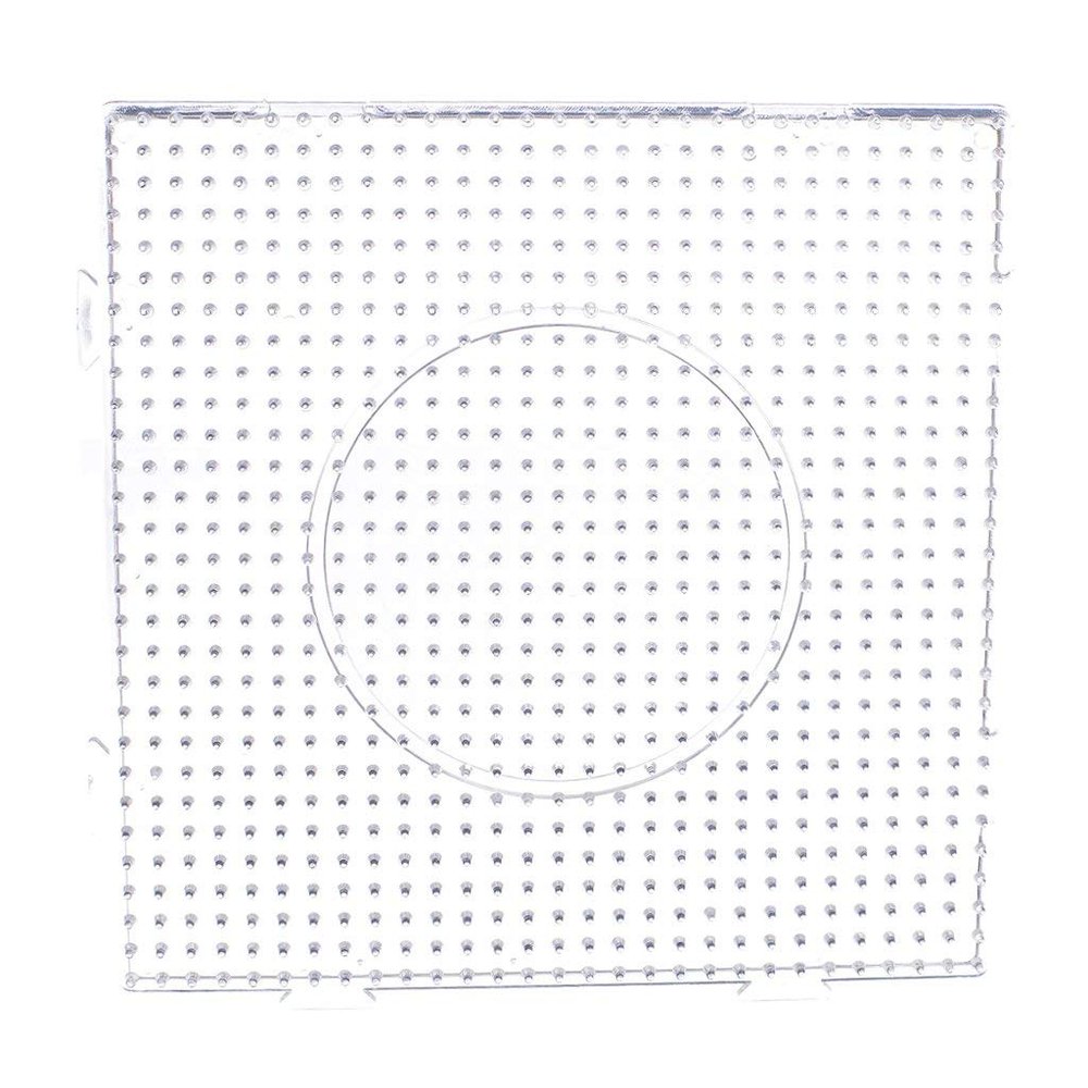Large Square Clear Perler Fuse Beads Pegboard DIY Kid Craft #8