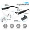SKYWAY Rechargeable Lighted Magnifying Glasses for Reading, Close Work,Jewelry,Arts, Crafts and Sewing (200% Magnification, M1) view 3