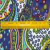 Sambhav Quilt Hub Voile Handblock Fabric for Floral Paisely Cotton Sewing,Crafting, Dressmaking, Running Natural Dye Sanganeri Indian Floral Print Fabric by The Yard Width 44 Inches (Blue, 20 Yard) view 3