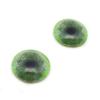 Jade Green Jaguar Glass Eyes for Art Dolls, Sculptures, Props, Masks, Fursuits, Jewelry Making, Taxidermy, and More (14mm) view 2