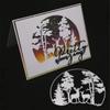 Annchaos Metal Cutting Dies DIY Merry Christams Embossing Stencil Template Scrapbooking Card Making Mold Photo Album Arts Crafts Tools (Christmas Tree and Deer -12.5x10cm) view 1