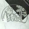 Annchaos Metal Cutting Dies DIY Merry Christams Embossing Stencil Template Scrapbooking Card Making Mold Photo Album Arts Crafts Tools (Christmas Tree and Deer -12.5x10cm) view 4