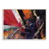 Stupell Industries Abstract Blues Jazz Musicians Traditional Instruments view 1