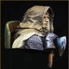 XINGCHANG 1/10 European Kinght Ancient Bust Toy Resin Model Miniature Kit Unassembly Unpainted view 3