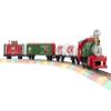 Lionel Junction North Pole Central Electric O Gauge Bluetooth Model Train Set with Remote and Lighted FasTrack view 1