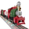 Lionel Junction North Pole Central Electric O Gauge Bluetooth Model Train Set with Remote and Lighted FasTrack view 2