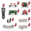 Lionel Junction North Pole Central Electric O Gauge Bluetooth Model Train Set with Remote and Lighted FasTrack view 3