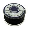 Toho One-G Beading Thread, 50 Yard Bobbin (Black - 3 Pack) view 2