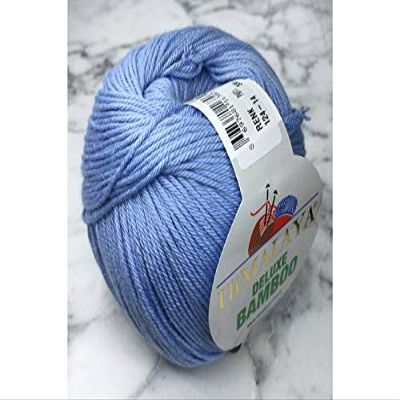 Dolphin Baby Himalaya Deluxe Bamboo Yarn, 3 Skein 300 Gram 820 Yard, 60% Bamboo 40% Cotton, Velvet, Knitting, Baby Blanket, Amigurumi