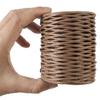 ZOENHOU 2 Rolls 328 Ft Floral Wire, 2mm 14 Gauge Rustic Paper Wrapped Floral Bind Wire for Flower Bouquets, Artificial Flower Making, DIY Projects, Brown view 4